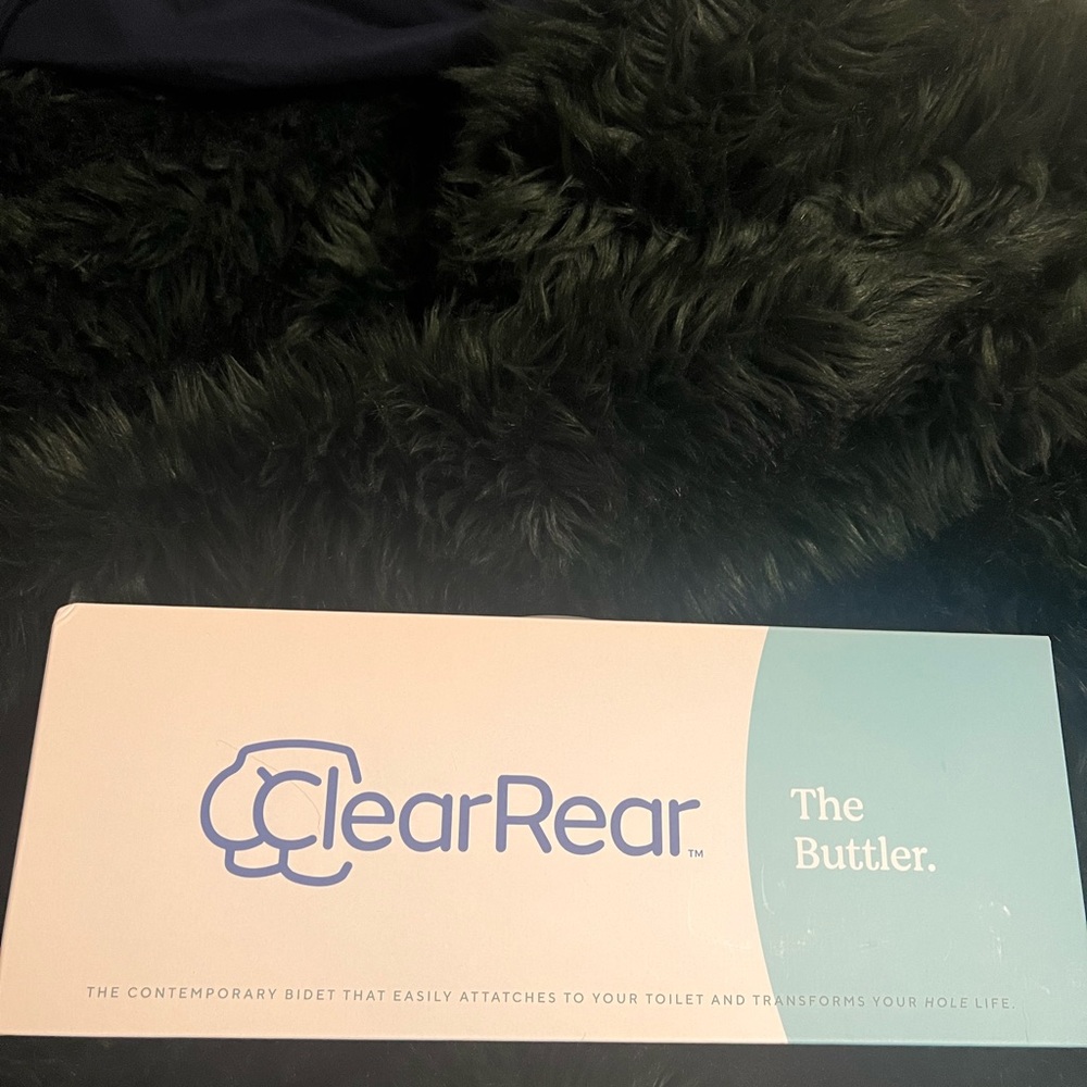 Brand new Clear Rear Bidet
